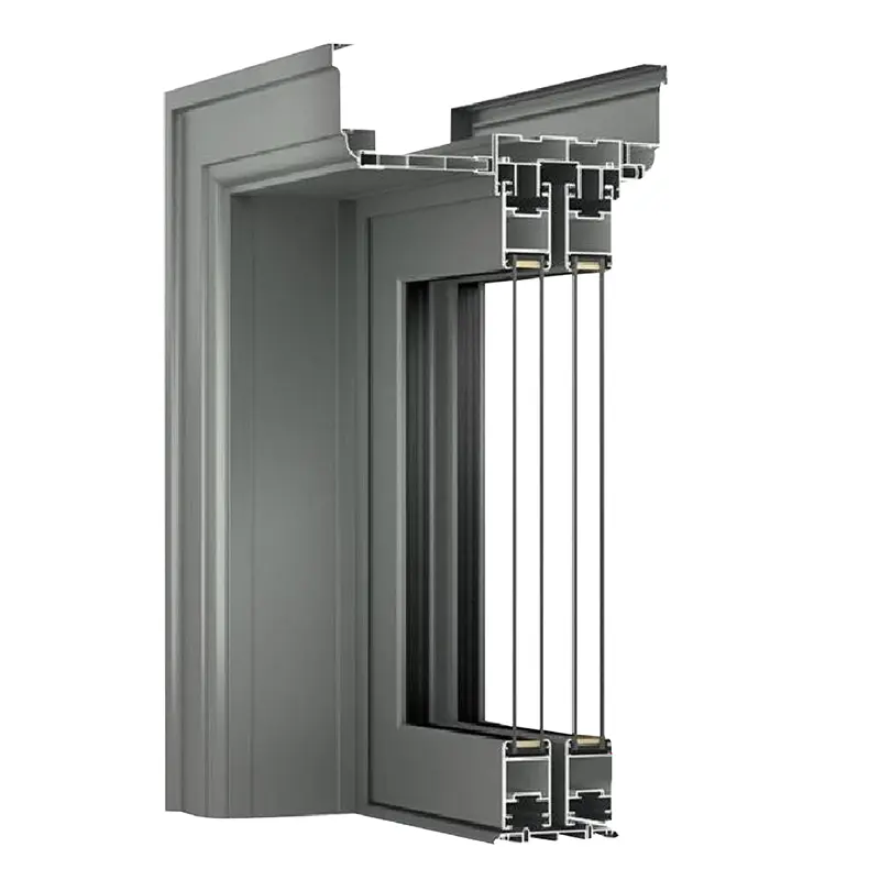 Profilo del profilo in alluminio porta e finestra Flusso di processo