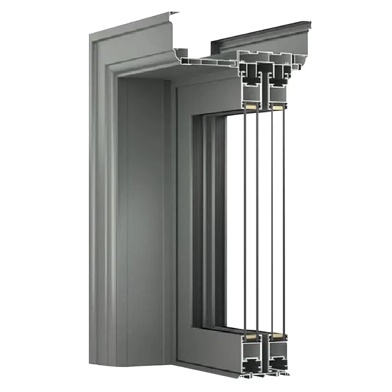 Porta scorrevole di profondità 130 mm